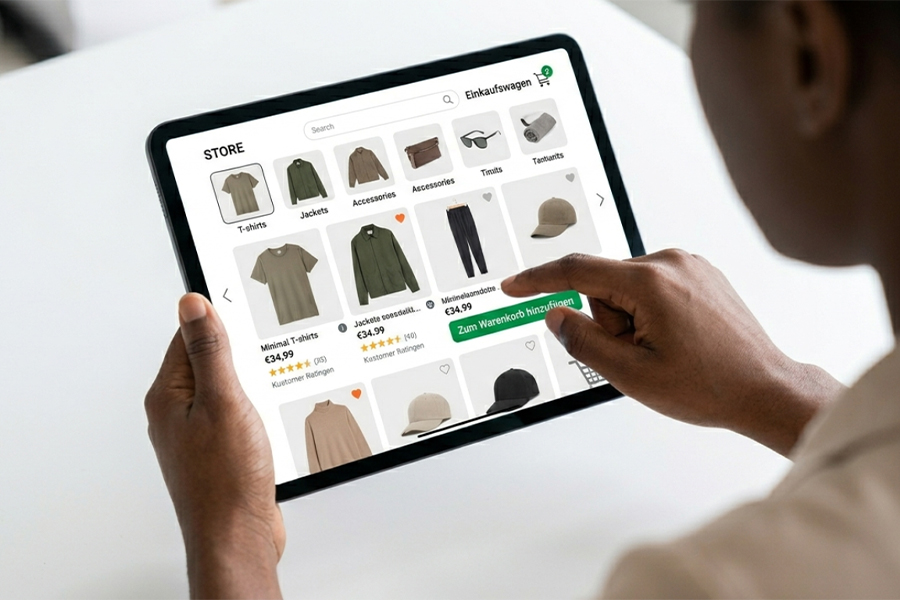 Webshop<br>E-Commerz